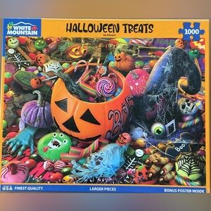 White Mountain “Halloween Treats” 1000 piece puzzle